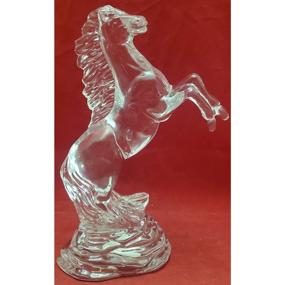 Waterford Crystal Rearing Horse Statue 0305044400